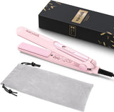 Mini plancha plana portátil de doble voltaje para flequillo
