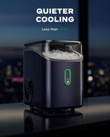 Máquina de Hielo Silonn, Hielo en Pebbles, 33lbs/24H, Auto-Limpieza