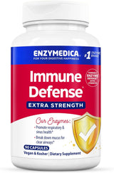 Suplemento Enzymedica enzima Defense 90 unidades