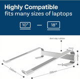 Soporte para laptop portátil para escritorio