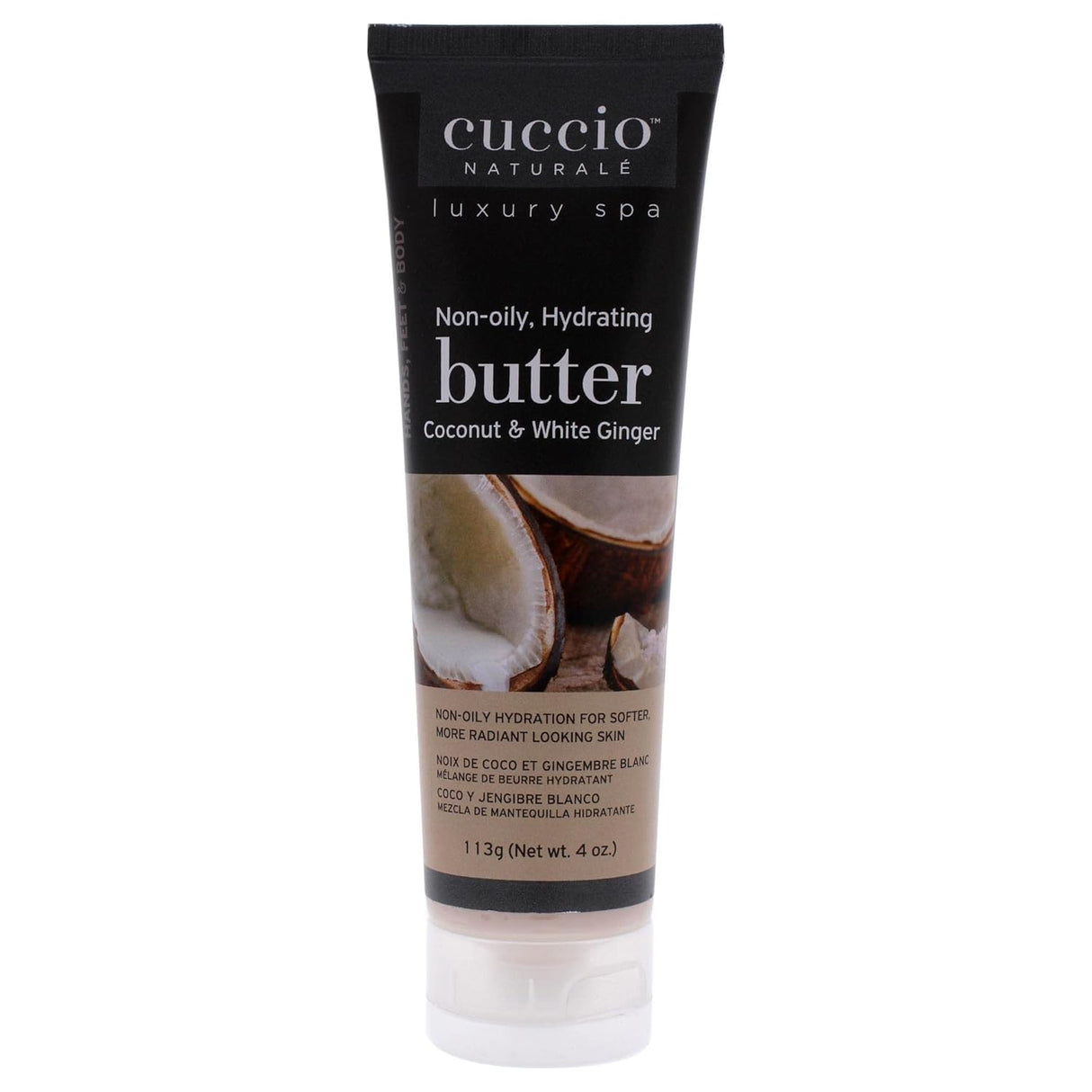 Crema Corporal Hidratante y Renovadora con Coco y Jengibre