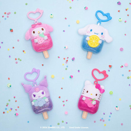 Peluche Clip-On Hello Kitty y Amigos 4-Pack - Sanrio Jazwares