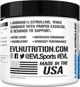 Suplemento de Endurance Evlution Nutrition - L-Arginina + L-Citrulina