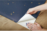 Papel Tapiz Adhesivo RoomMates RMK11319WP Estrellas Metálicas
