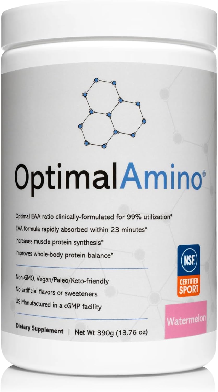 Polvo de Aminoácidos OptimalAmino | EAA 99% Utilizados
