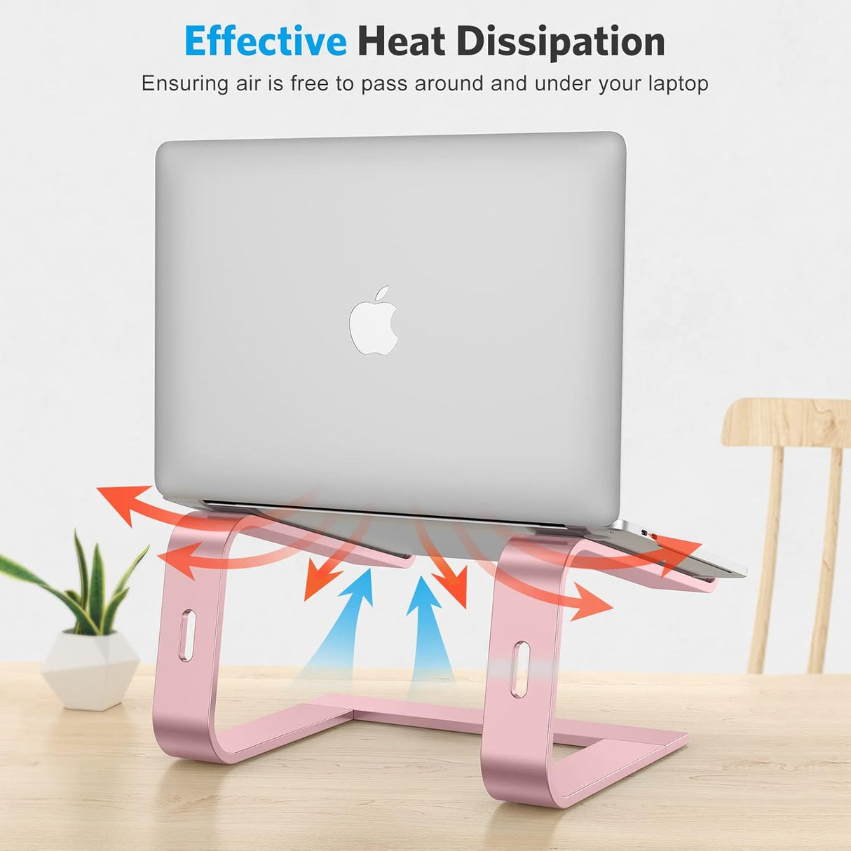 OMOTON Soporte para computadora portátil elevador desmontable