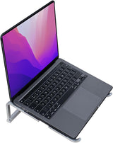 Soporte plegable para laptop ventilado universal de aluminio
