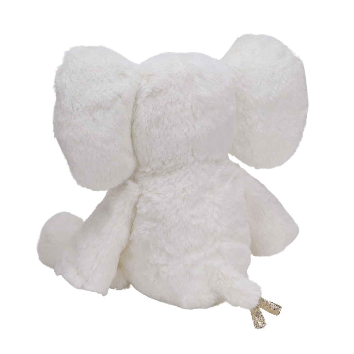 Lambs &amp; Ivy Signature Jamboree - Elefante de peluche, malvavisco, gris, dorado, blanco