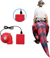 Disfraz inflable de Godzilla para adultos unisex