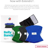 Bandas para vientre de perros lavables (3 PACK) de fundas