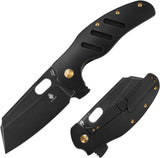 Cuchillo de bolsillo para perro pastor, hoja de acero S35VN
