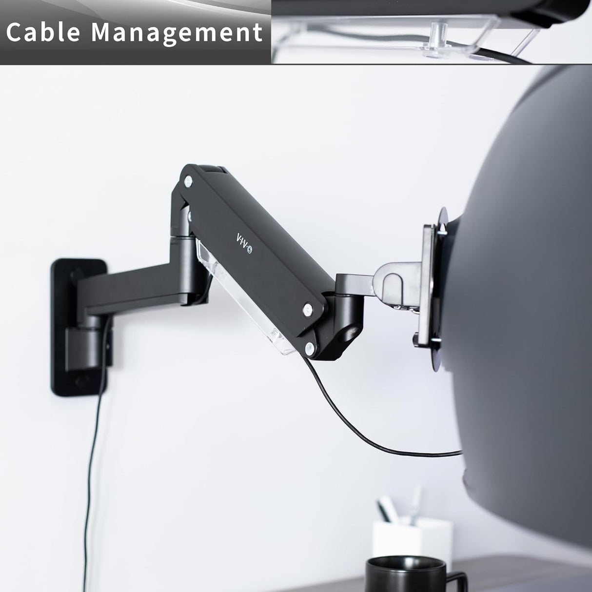 Soporte de Monitor VIVO, para pantallas ultrawide hasta 49, MOUNT-V101G1