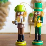 Adorno Navideño Nutcracker de Madera BlueSpace, 5'' 5 Piezas