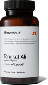 Momentous Tongkat Ali - Suplemento Natural para Energia y Hormonas - 30 Porciones