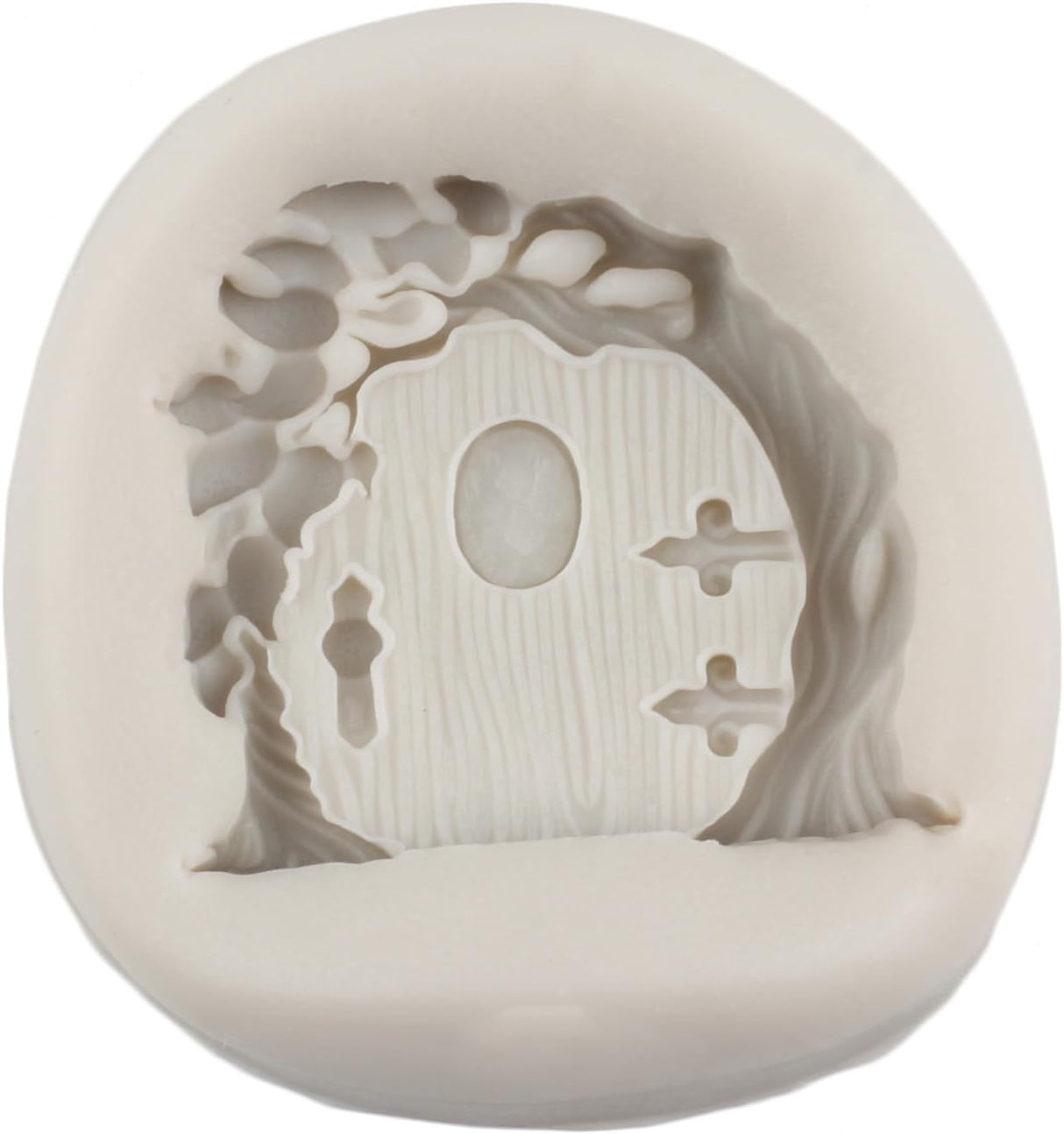 Molde de silicona para puerta de casa de jardín de hadas