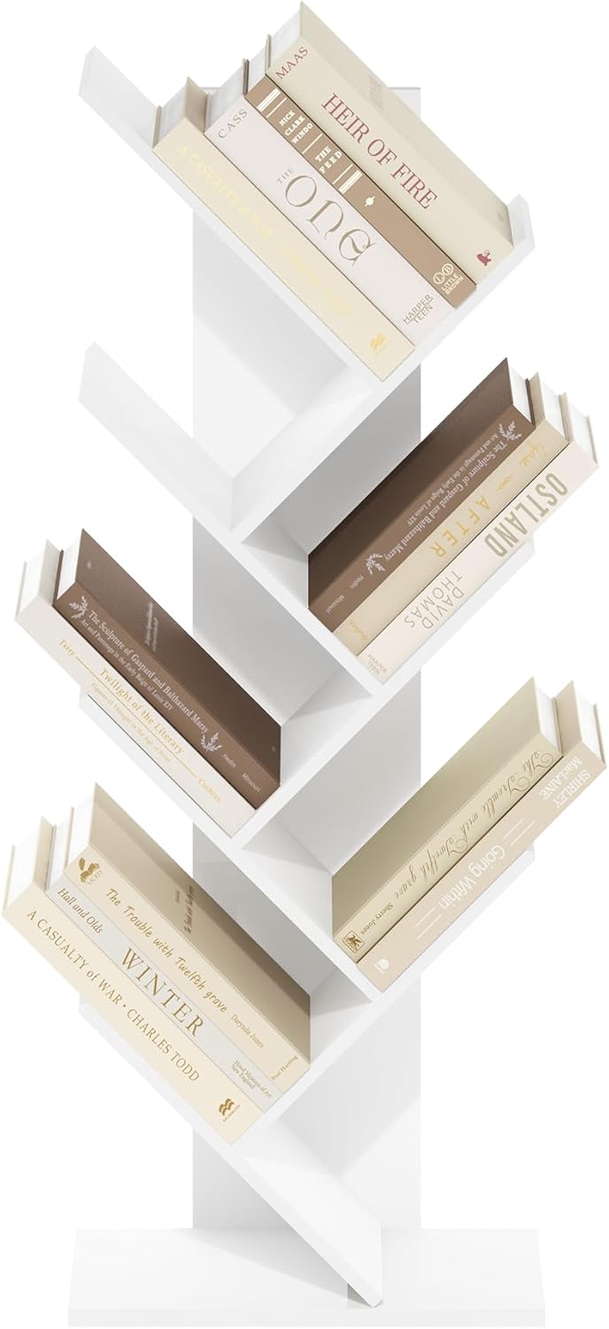 Estantería de árbol de 7 niveles, modelo Furinno