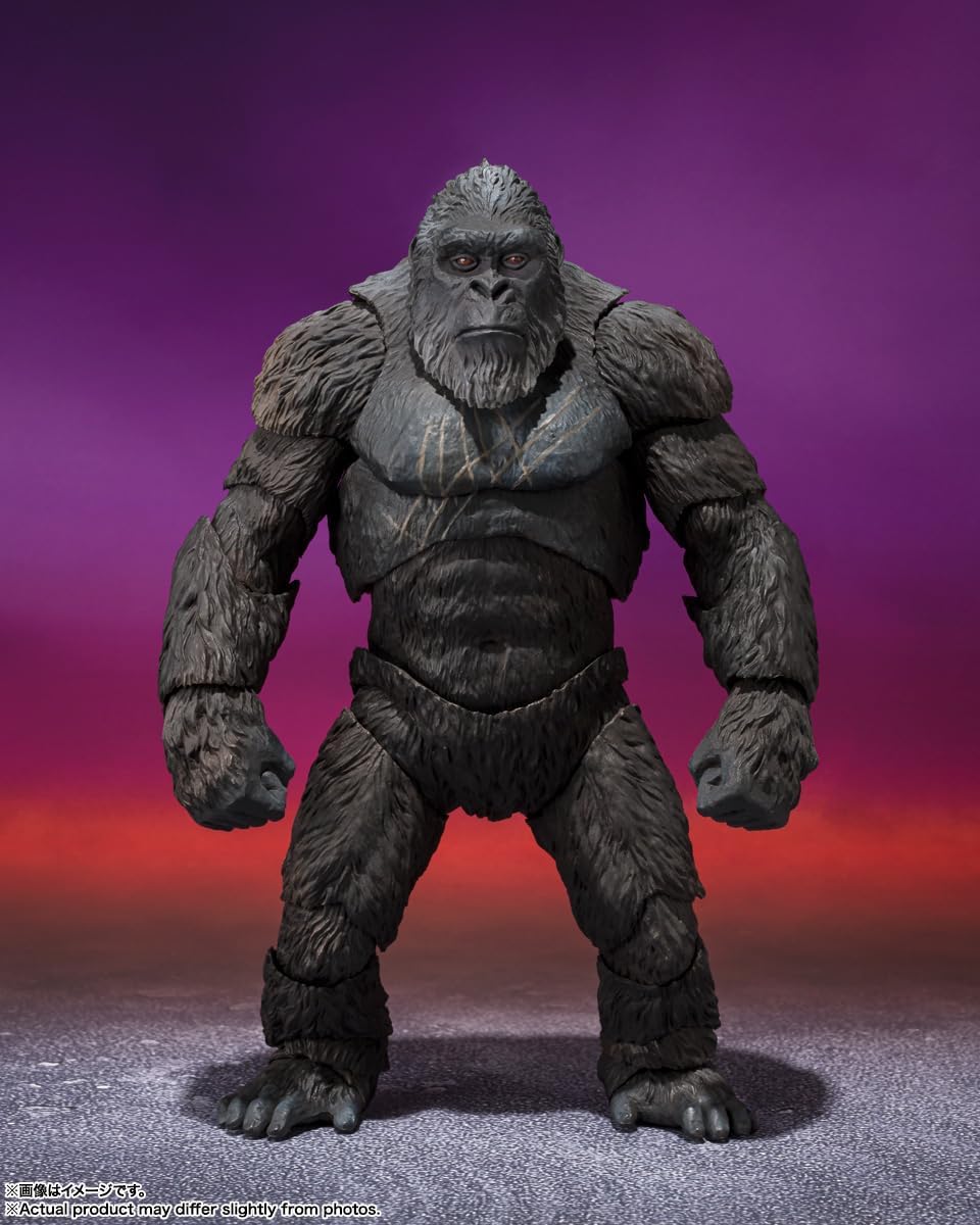 Kong - Figura de acción S.H.MonsterArts - Godzilla x Kong 2024