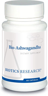 Bio Ashwagandha 300 Biotics Research - Adaptógeno 60 Cápsulas