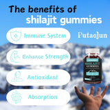 Shilajit Gummies 1000mg con Ashwagandha y más