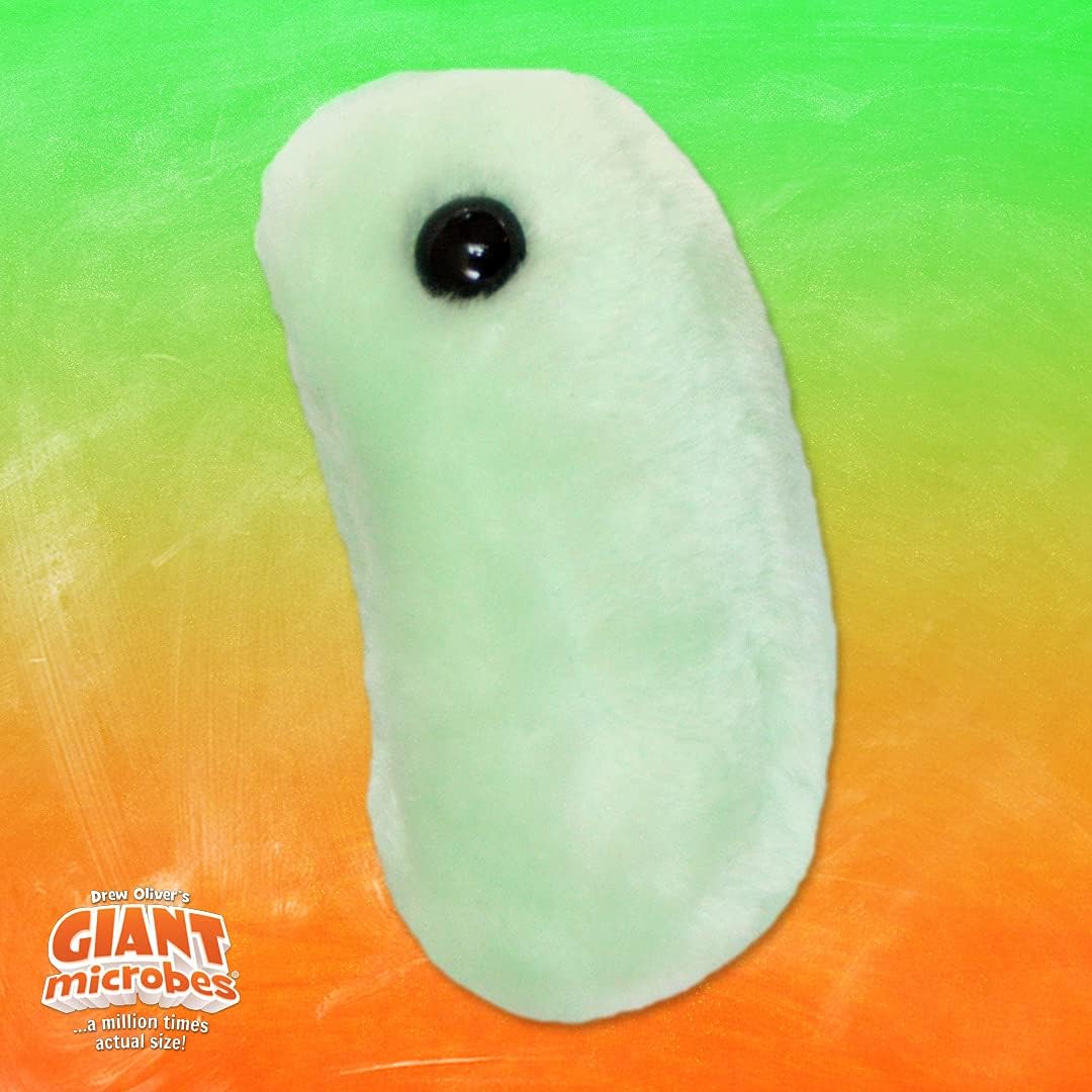 Peluche de gripe virus Color Verde