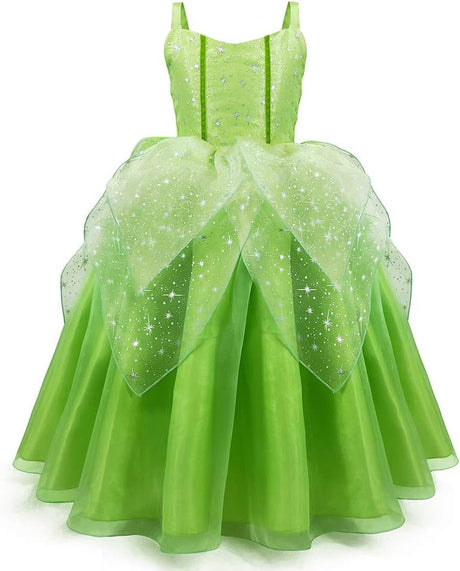 Disfraz de Princesa para Niñas, Vestido Fiesta, Ropa Infantil