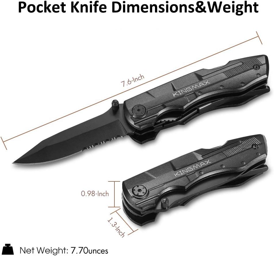 Cuchillo Táctico Multiherramienta de Acero Inoxidable