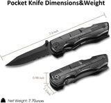 Cuchillo Táctico Multiherramienta de Acero Inoxidable
