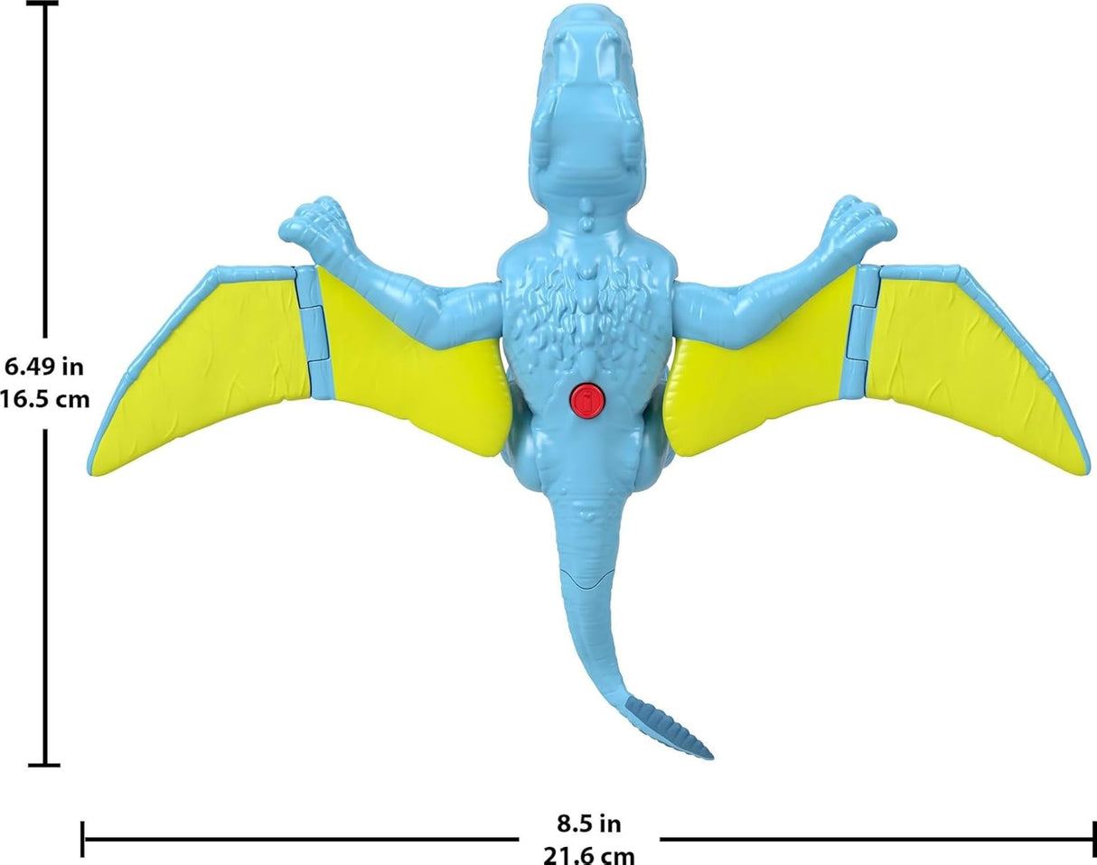 Figurina Dino Jurassic World Fisher-Price Imaginext con movimiento de alas