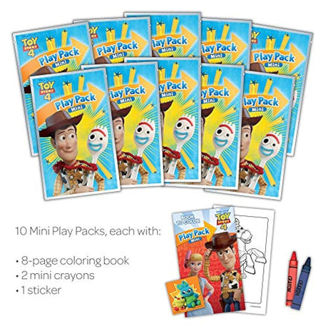 Toy Story 4 Mini Play Pack de 10 unidades