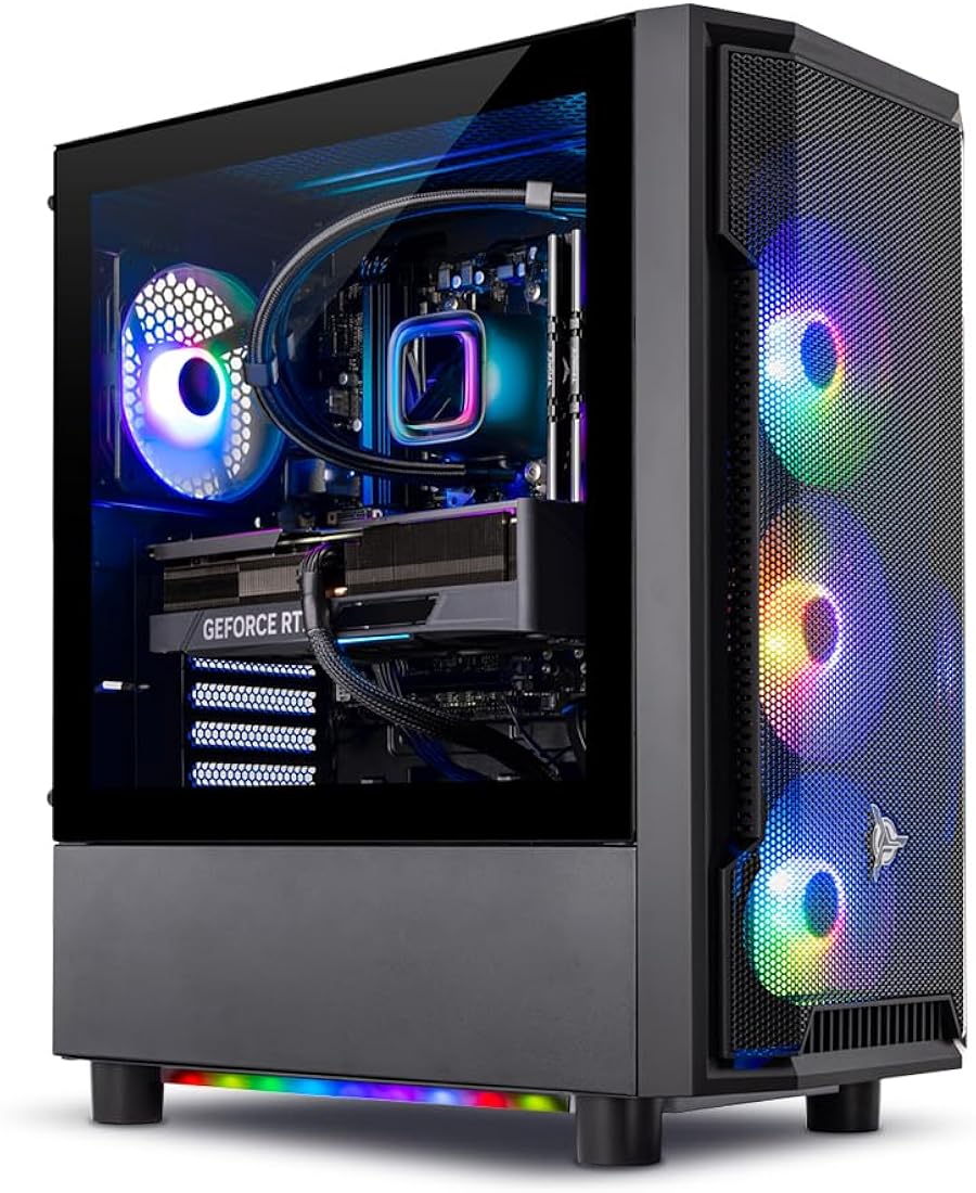 Computadora o PC Desktop  AMD Ryzen 7 5700X 3.4 GHz negro