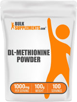 Suplemento BULKSUPPLEMENTS.COM DL-metionina en polvo  100 gr