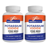 Suplemento  yoduro de potasio de 130 mg  60  und 2 pack