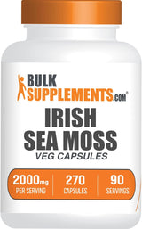 Suplemento de alga irlandesa en cápsulas BulkSupplements, 2000mg, 240 pzas