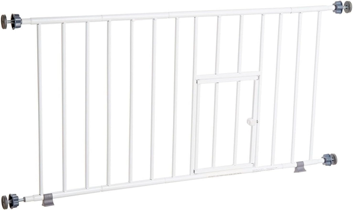 Puerta para mascotas extra ancha : 45 cm alto 45-78 cm ancho