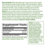 Nature's Way Aloe Vera, 475 mg, 100 Vcaps, NW0013, 1