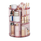 Organizador de maquillaje giratorio con 8 capas ajustables