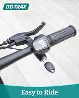 Bicicleta Eléctrica Gotrax S3, 750W, 25 millas, Plegable