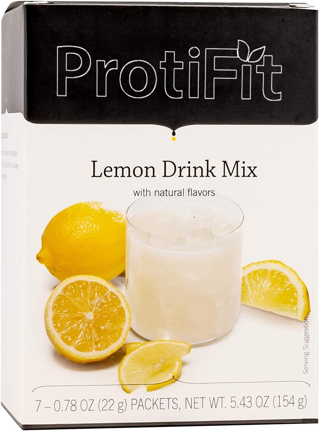 Bebida en polvo sabor fruta, 15g proteína, sin azúcar, bajo calorías, compatible con Ideal Protein, 7 porciones