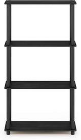 Estante Multipropósito Furinno 4 Niveles, Tubos Redondos, Modelo
