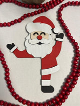 Adorno Navideño Puerta Santa Claus, Decoración Divertida, Modelo 2