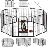 jaula para perros extra grande resistente 16/8 paneles