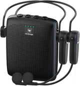 Amplificador de Voz Inalámbrico Mini con 2 Micrófonos Bluetooth