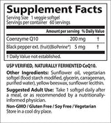 Doctor's Best High Absorption CoQ10 BioPerine, Vegetariano