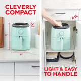Freidora de aire DASH Tasti-Crisp 2.6 Qt, compacta, 1000W