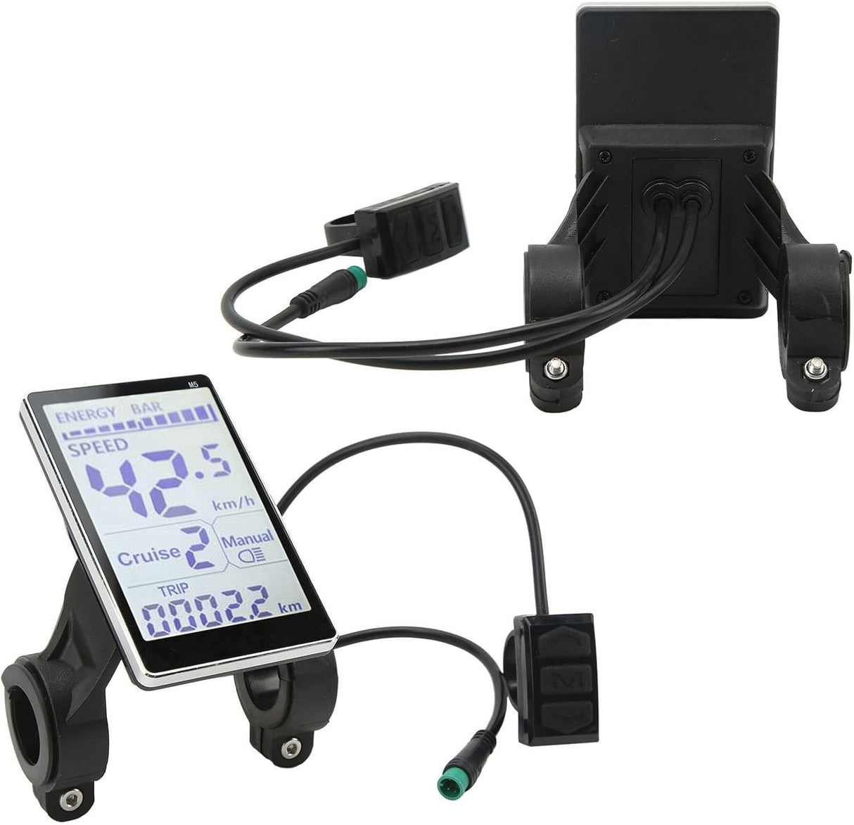 Panel LCD para Bicicleta Eléctrica, Universal 24V-60V, M5