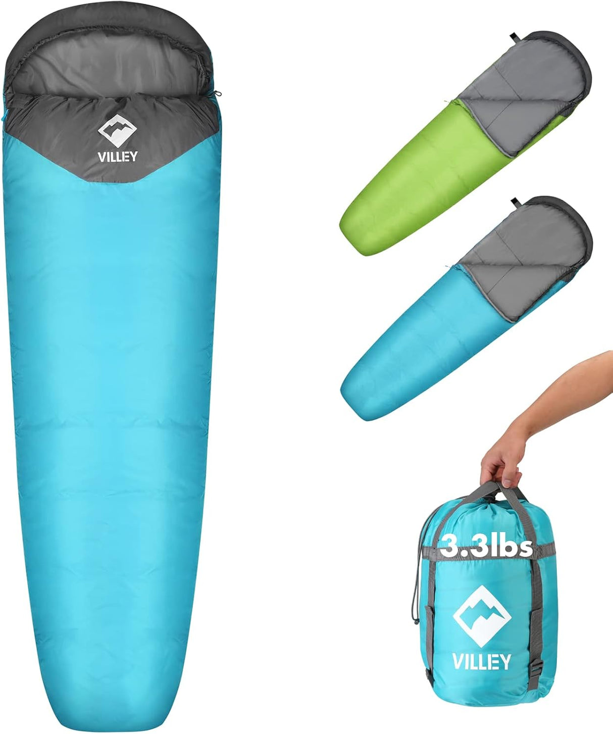 Bolsas de Dormir con Mochilero para Adultos y niños