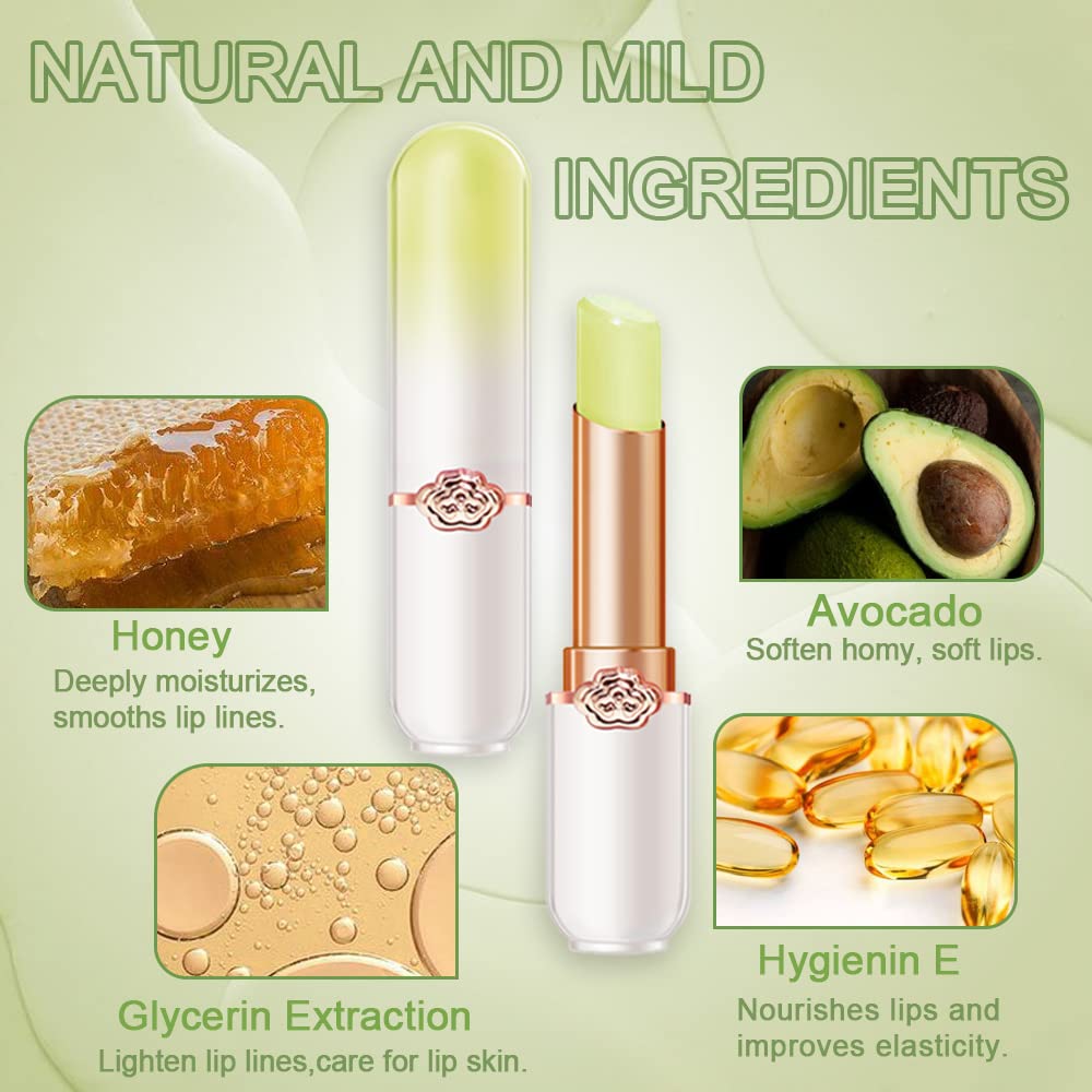 Tinted Lip Balm Changing Lipstick Balm Stain Set for Women