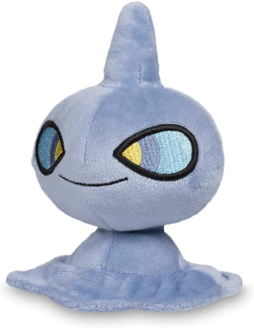 Pokémon Center: Cuties Sentado Shuppet Poké Felush, 6 pulgadas