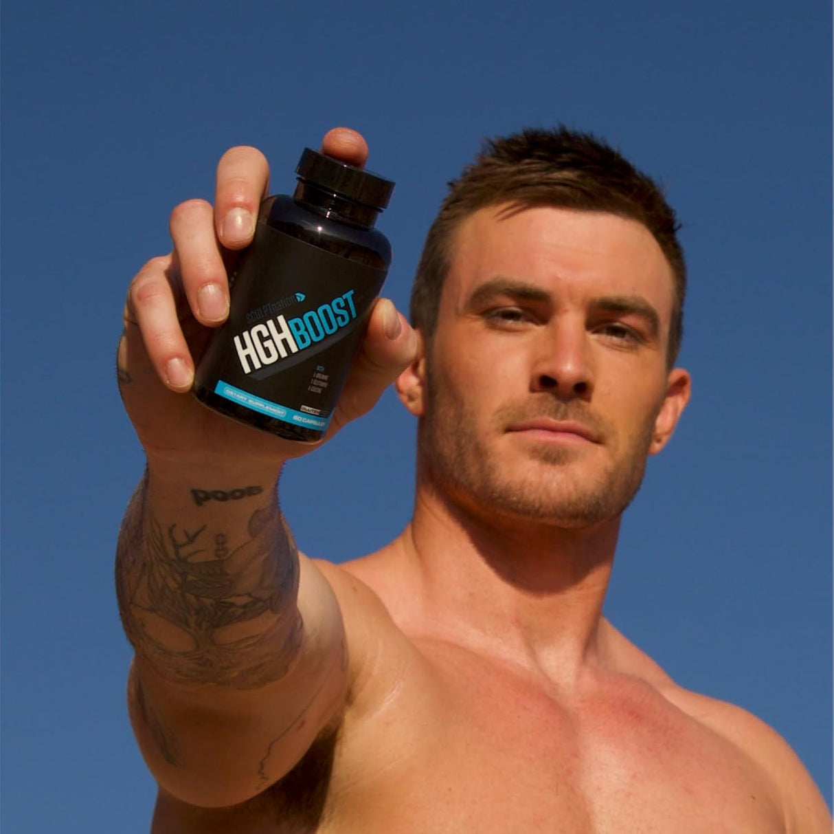 Suplemento apoyo de la vitalidad masa corporal Sculpt Nation