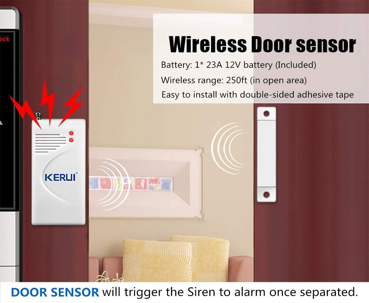 Sistema de Seguridad para Hogar: Alarma Inalámbrica y Sensores